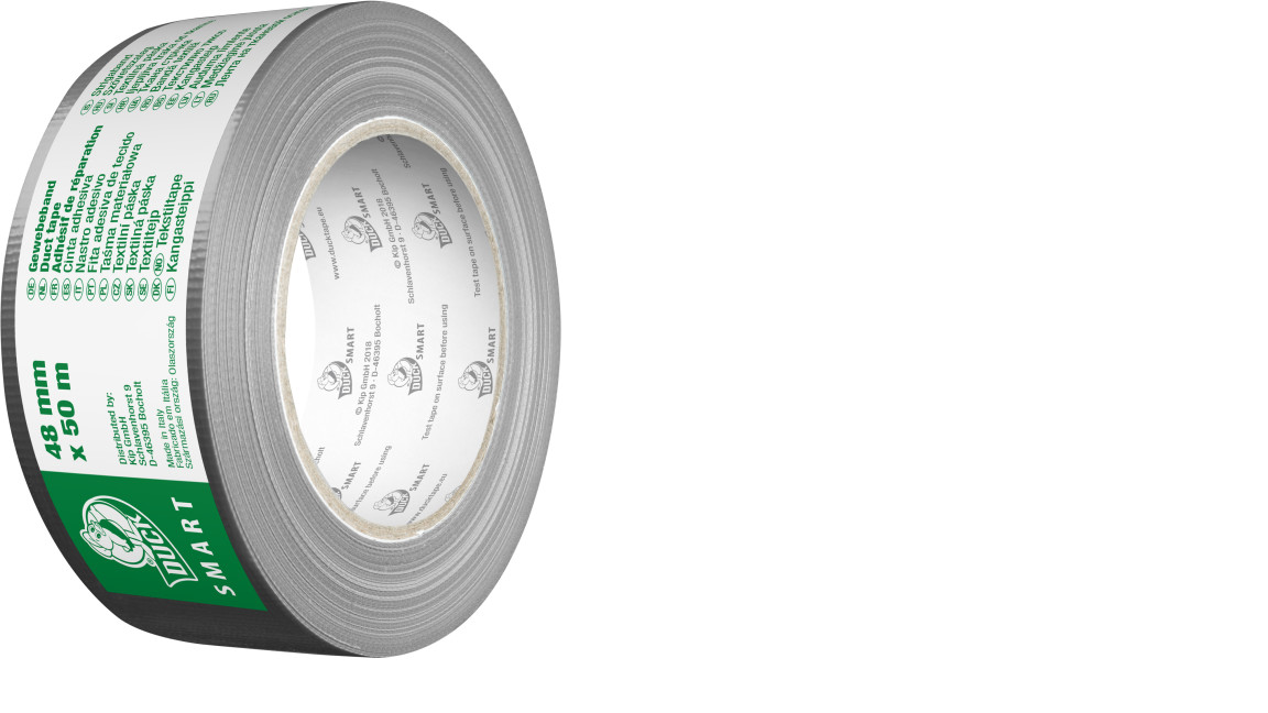 Kip duct tape grijs zilver 48m