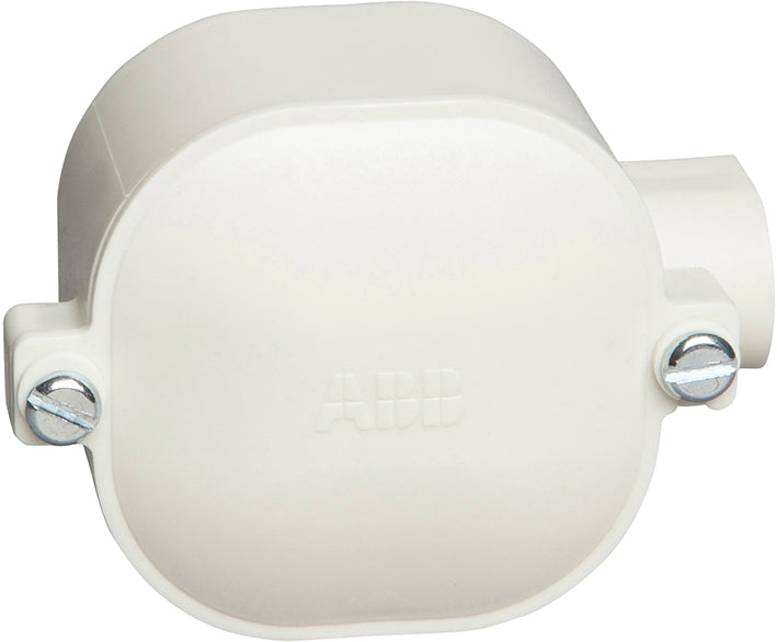 ABB einddoos 5/8 met deksel gerecycled kunstof