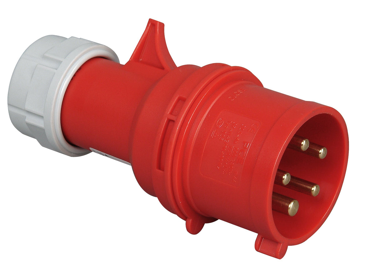 Kopp CEE 5-polige stekker 16A rood