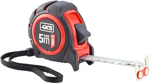 4K5 Tools RMX 5+ Rolbandmaat met magnetische eindhaak