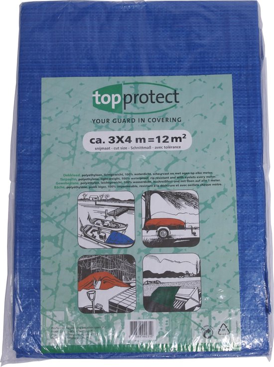 Konvox Dekkleed 100gr blauw 3X4m