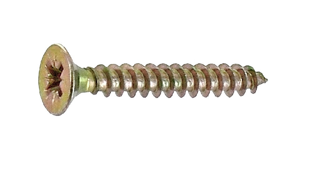 Vynex houtschroef pozi verzonken kop gebichromateerd staal 4x15mm 500 st