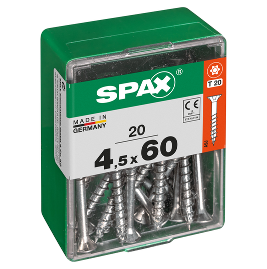 Spax Universele schroef 4,5 x 60 mm 20 st