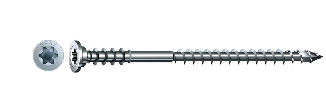 Spax stelschroef Distance T-Star T30 4-CUT WIROX 6x100mm 25 st