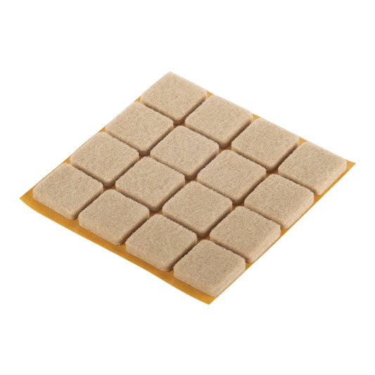 Fix-O-Moll parketglijders BigDuo zelfklevend 20x20mm 16st