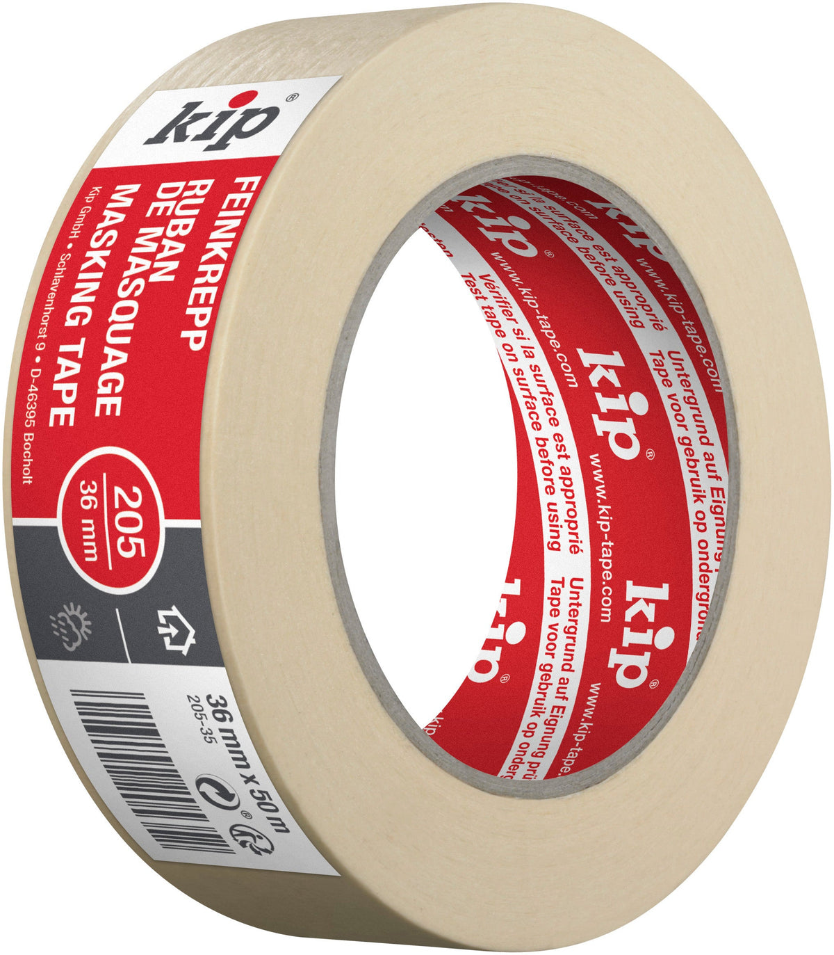 Kip afplaktape Premium 205 36mmx50m