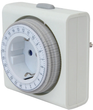Sencys compacte mechanische dagelijkse timer