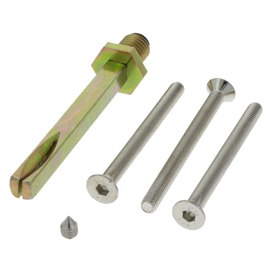 Starx Verlengstuk voor Veiligheidsbeslag buitendeur SKG*** - aluminium F1 - duwgarnituur - 38-54mm