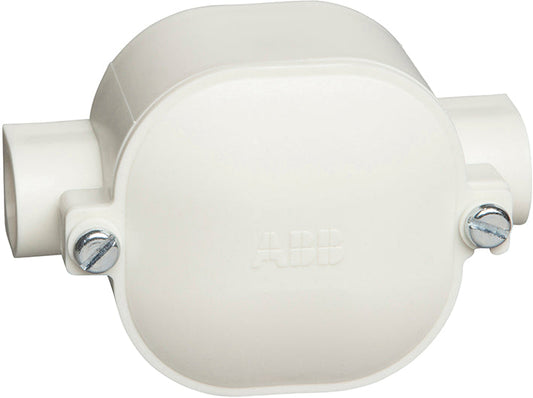 ABB middentrekdoos 5/8 met deksel gerecycled kunstof
