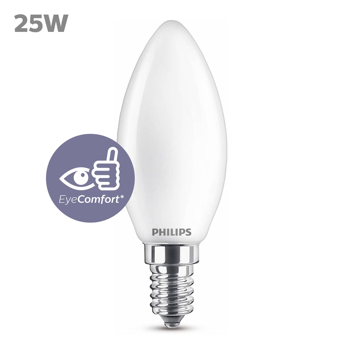 Philips ledkaars E14 2,2W