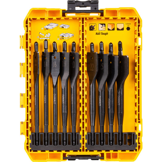 DeWALT DT70751-QZ impact speedborenset in Tough Case 9-delig