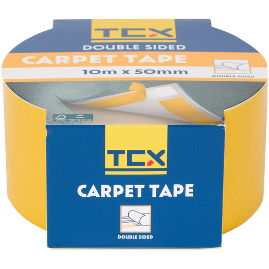 TCX tapijttape — 10 m x 50 mm