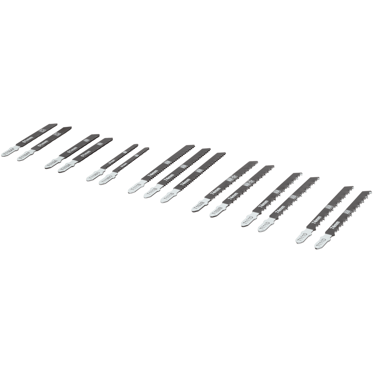 Werckmann decoupeerzaagbladen — 15 stuks