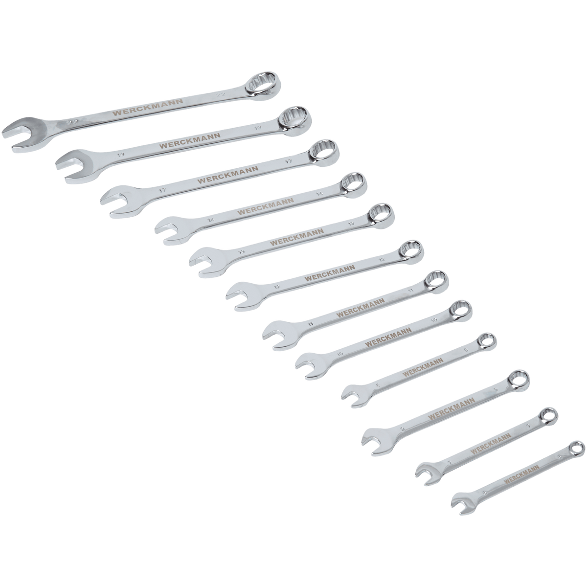 Werckmann ringsteeksleutel-set — 12-delig