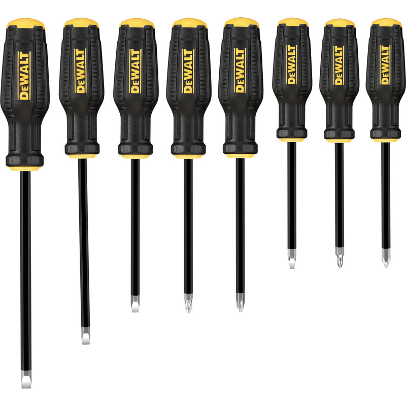 DeWALT schroevendraaierset universeel 8-delig Plat, PH, PZ
