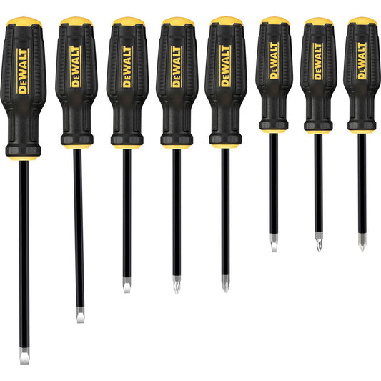 DeWALT schroevendraaierset universeel 8-delig Plat, PH, PZ