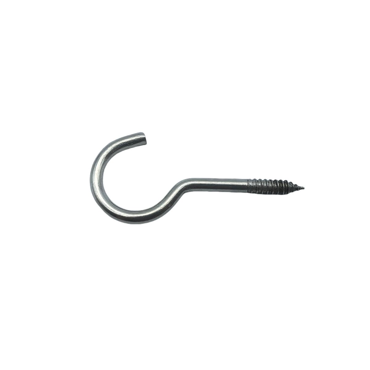 Sencys schroefhaak RVS 5mm 40mm 2 stuks