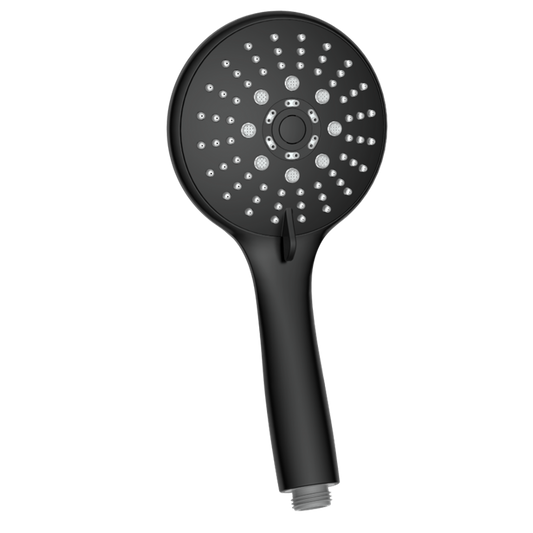 AquaVive Handdouche Irminio - 120mm - 5 Stralen - Zwart