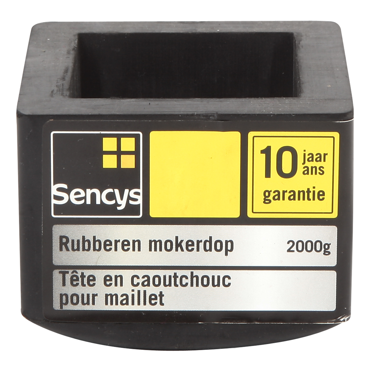 Sencys rubberen mokerdop voor moker van 2kg