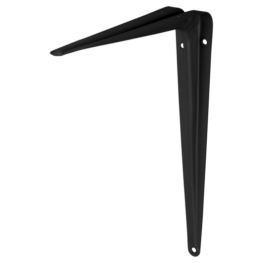 Plankdrager Model 6 mat zwart 25x20cm